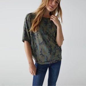 Michael Stars Ellie Elbow Sleeve Top